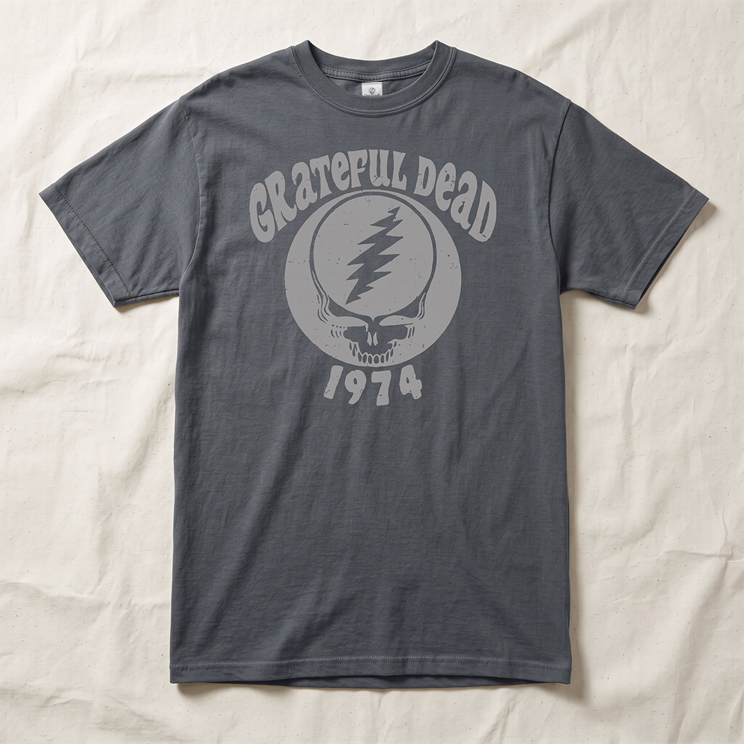 Grateful Dead x Relix 1974 Stealie Tee - Graphite