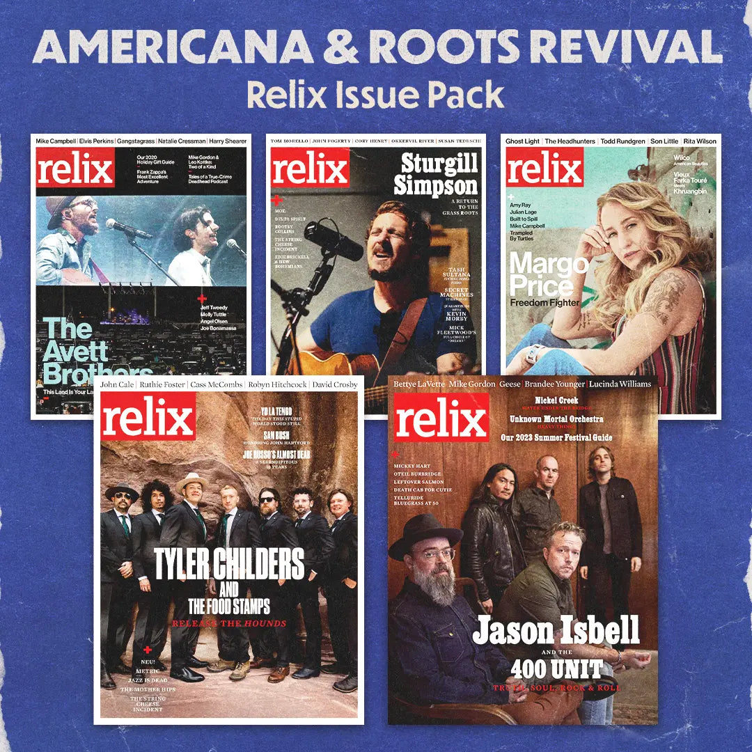 Americana & Roots Revival Relix Issue Bundle relix.shop