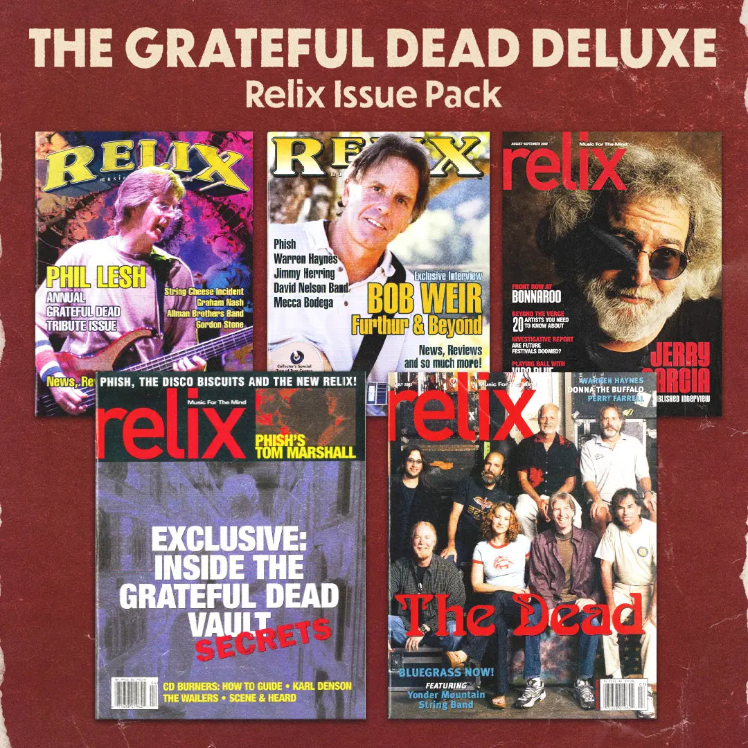 The Grateful Dead Deluxe Relix Issue Bundle relix.shop