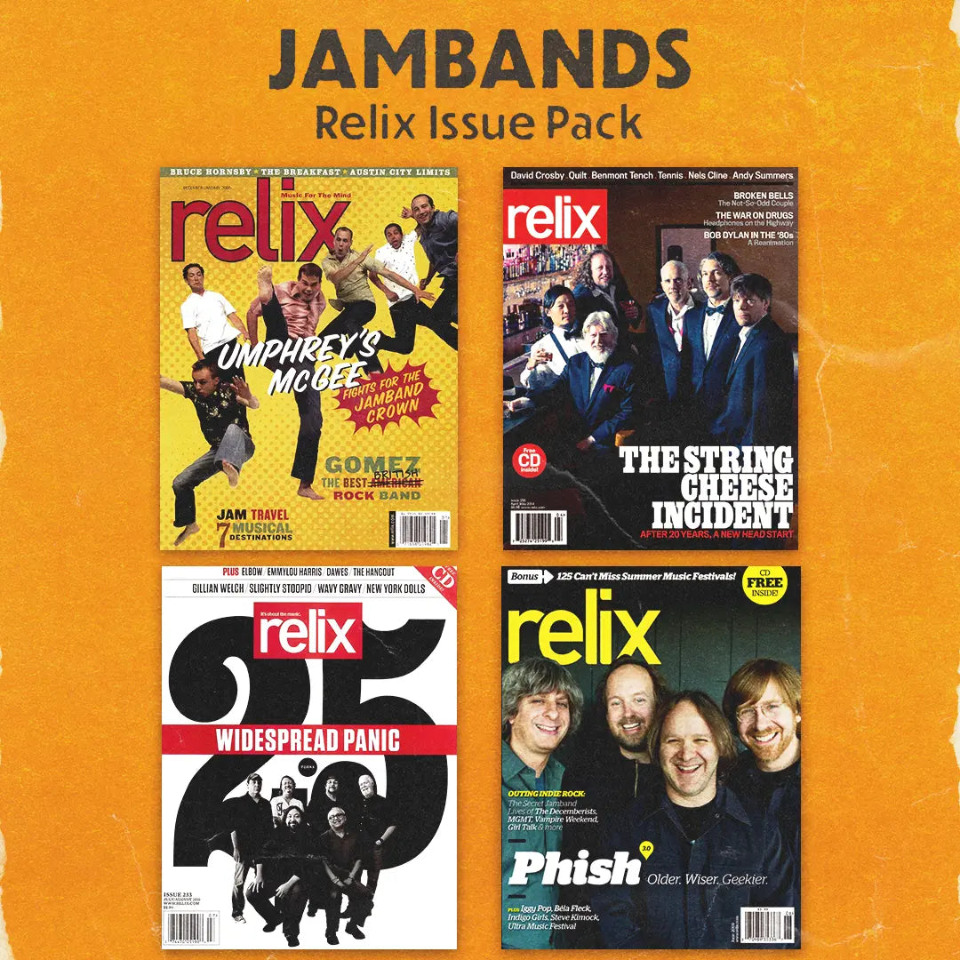 Jambands Relix Issue Starter Bundle relix.shop