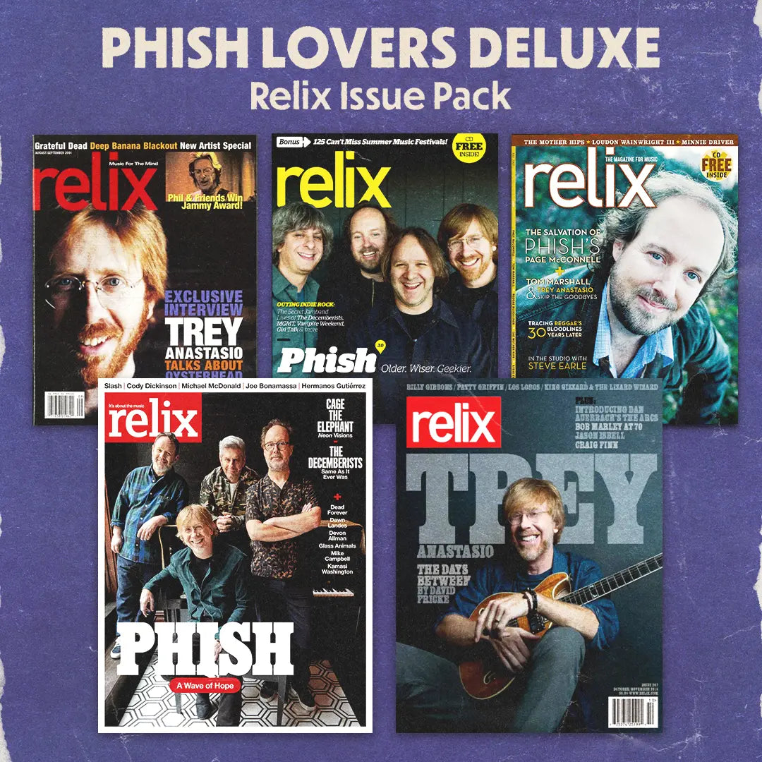 Phish Lover's Relix Issue Deluxe Bundle relix.shop
