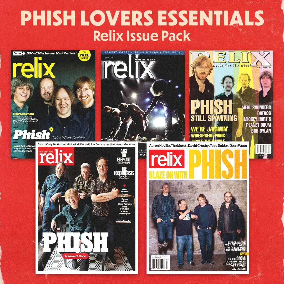 Phish Lover's Relix Issue Bundle relix.shop