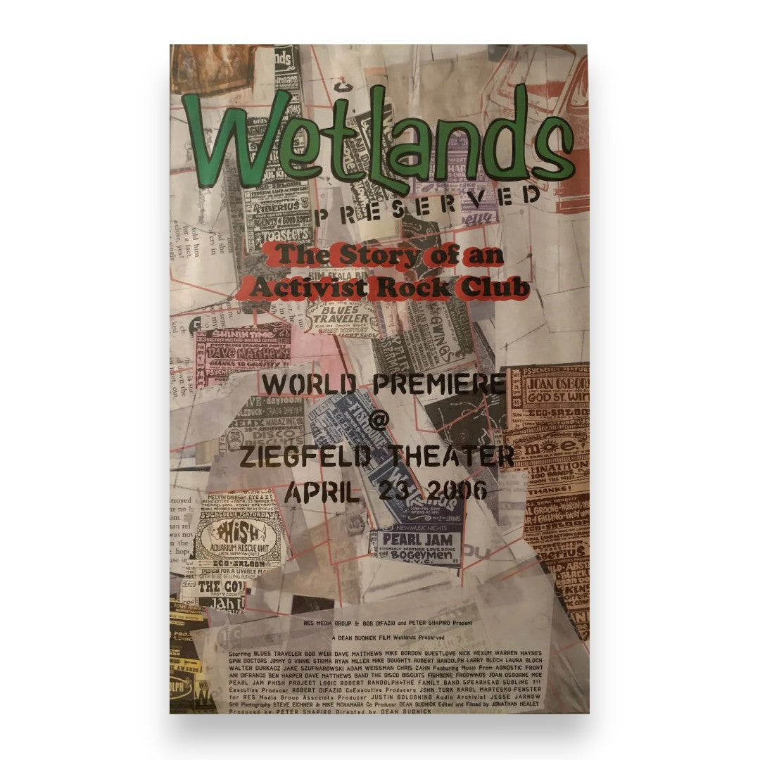 Wetlands Preserved - World Premiere Poster