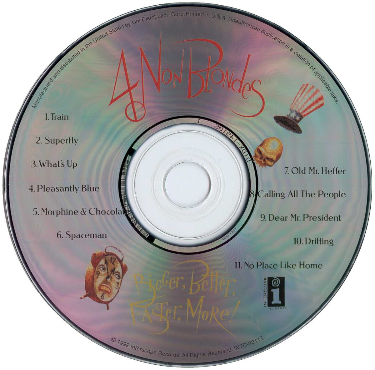 4 Non Blondes – Bigger Better Faster More (CD)