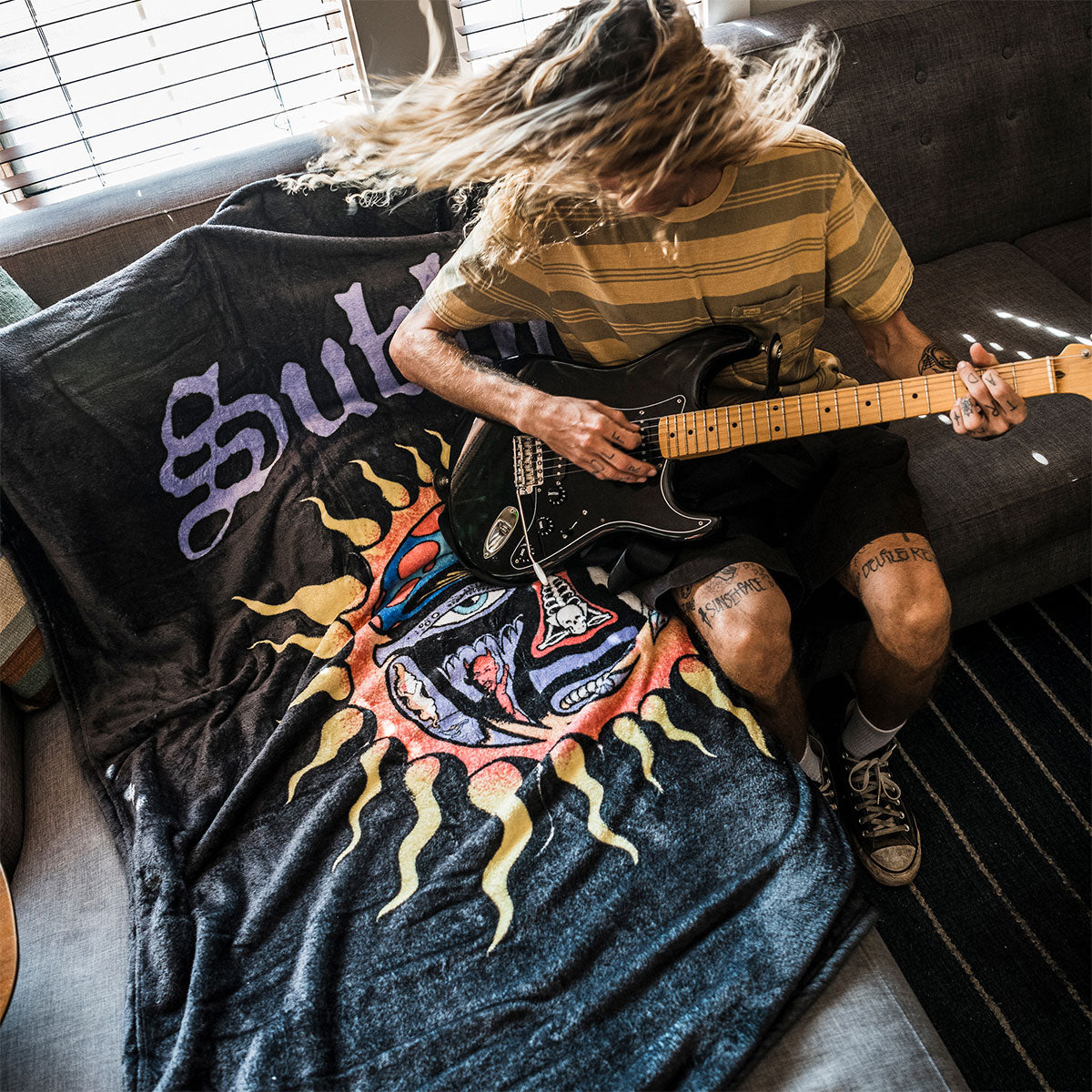 40 Oz. Plush Fleece Throw Blanket | Sublime x Slowtide