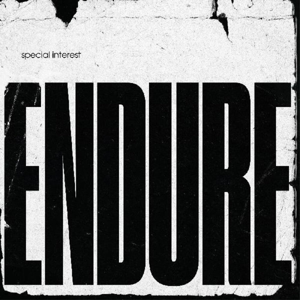 the album cover for Special Interest - Endure