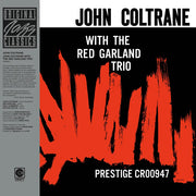 the album cover for John Coltrane - John Coltrane With The Red Garland Trio - Original Jazz Classics Series [180g black tip-on w obi]