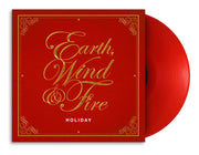 the album cover for Earth, Wind & Fire - Holiday [Translucent Ruby]