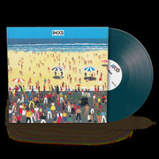 the album cover for INXS - INXS [Sea Blue, Brick & Mortar Exclusive]