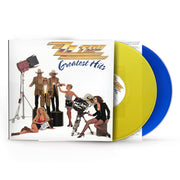 the album cover for ZZ Top - Greatest Hits [Rocktober 2026, Brick & Mortar Exclusive]