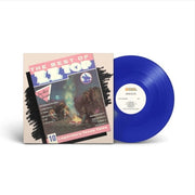 the album cover for ZZ Top - The Best Of ZZ Top [Rocktober 2023 Translucent Blue LP]
