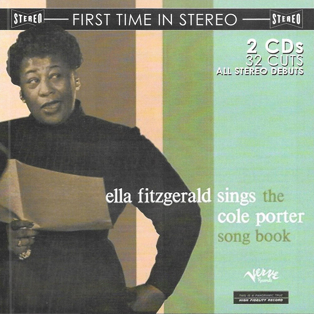 the album cover for Ella Fitzgerald - Sings The Cole Porter Songbook