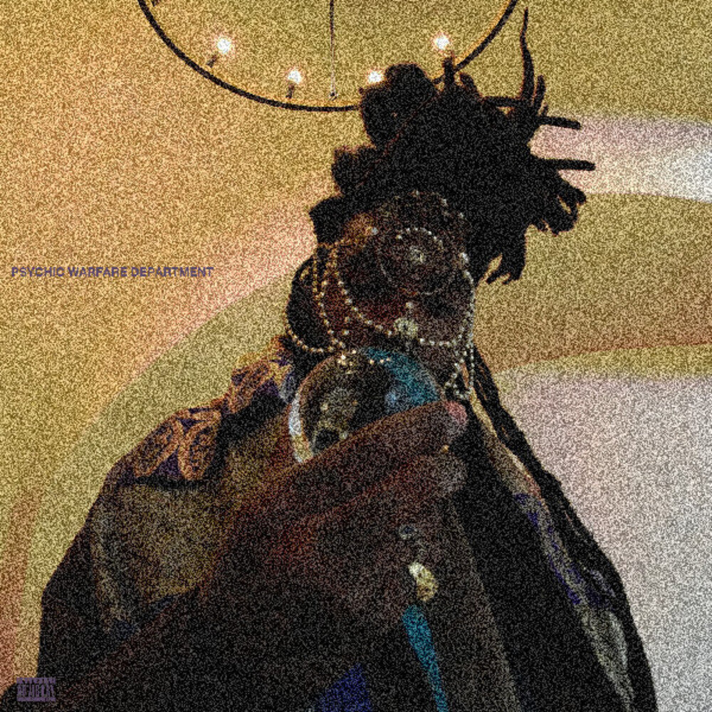 the album cover for Chester Watson - Psychic Warfare Department [Coke Bottle Ghost Vinyl]