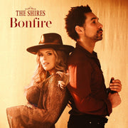 the album cover for Shires - Bonfire