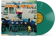 the album cover for David Coe  Allan - Texas Moon [Colored Vinyl] [Deluxe] (Grn)