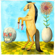the album cover for Anna Butterss - Mighty Vertebrate - Skull [Colored Vinyl] (Ofgv)