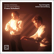 the album cover for Ilya Gringolts - Schubert: Sons & Fantasy For Vn & Fortepiano
