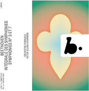 the album cover for Julien-Victor Laferriere - Beethoven: Syms No. 3 & 7 (Integrale Des Syms
