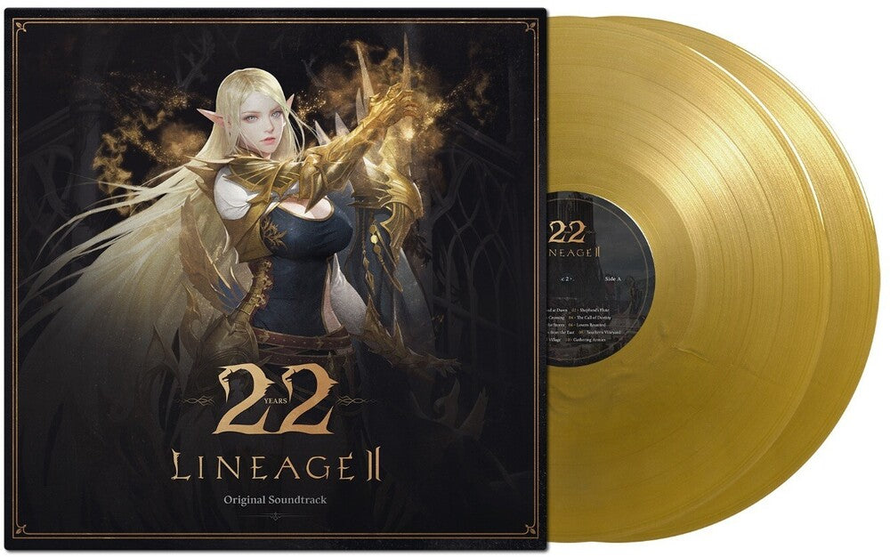 the album cover for Bill Brown  (Colv) (Gate) (Gol) - Lineage Ii - 22 Years - O.S.T. [Colored Vinyl] (Gate) (Gol)