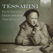 the album cover for Valerio Losito - Tessarini: Flute Sons Vn Sons & Trio Sonatas
