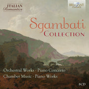 the album cover for Federica Gaia Caporiccio - Sgambati Collection (Italian Romantics Series)