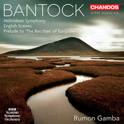 the album cover for BBC Scottish Symphony Orchestra - Bantock: Orchestral Works