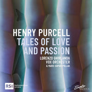 the album cover for Vox Orchester - Henry Purcell: Tales Of Love & Passion