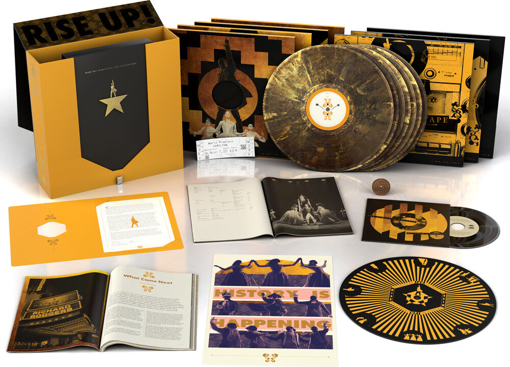 the album cover for Lin Miranda -Manuel - Rise Up Hamilton: The Anthology / O.B.C.R. (Box)