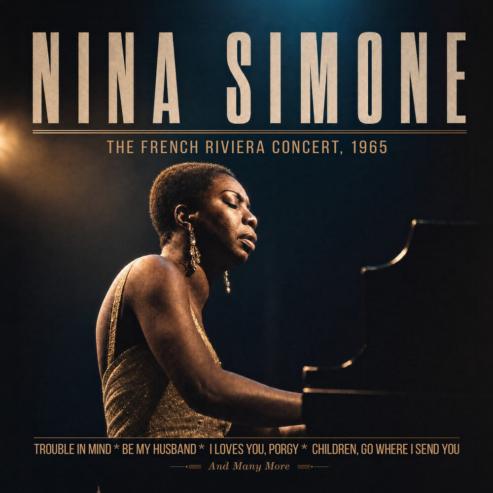 the album cover for Nina Simone - French Riviera Concert 1965