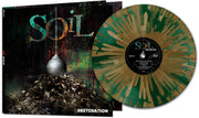 the album cover for Soil - Restoration [Gold / Green Splatter]