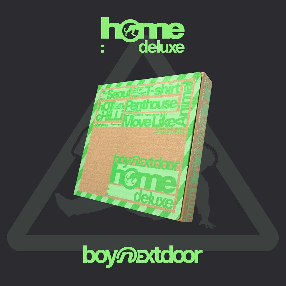 the album cover for BOYNEXTDOOR - HOME: DELUXE [HAZE Ver.]