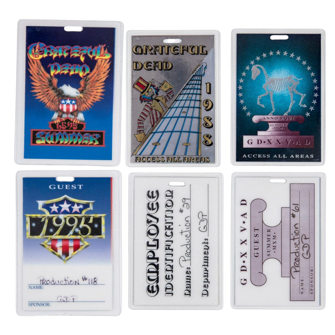 Grateful Dead All Access Passes (1988-1995) from Robbie Taylor