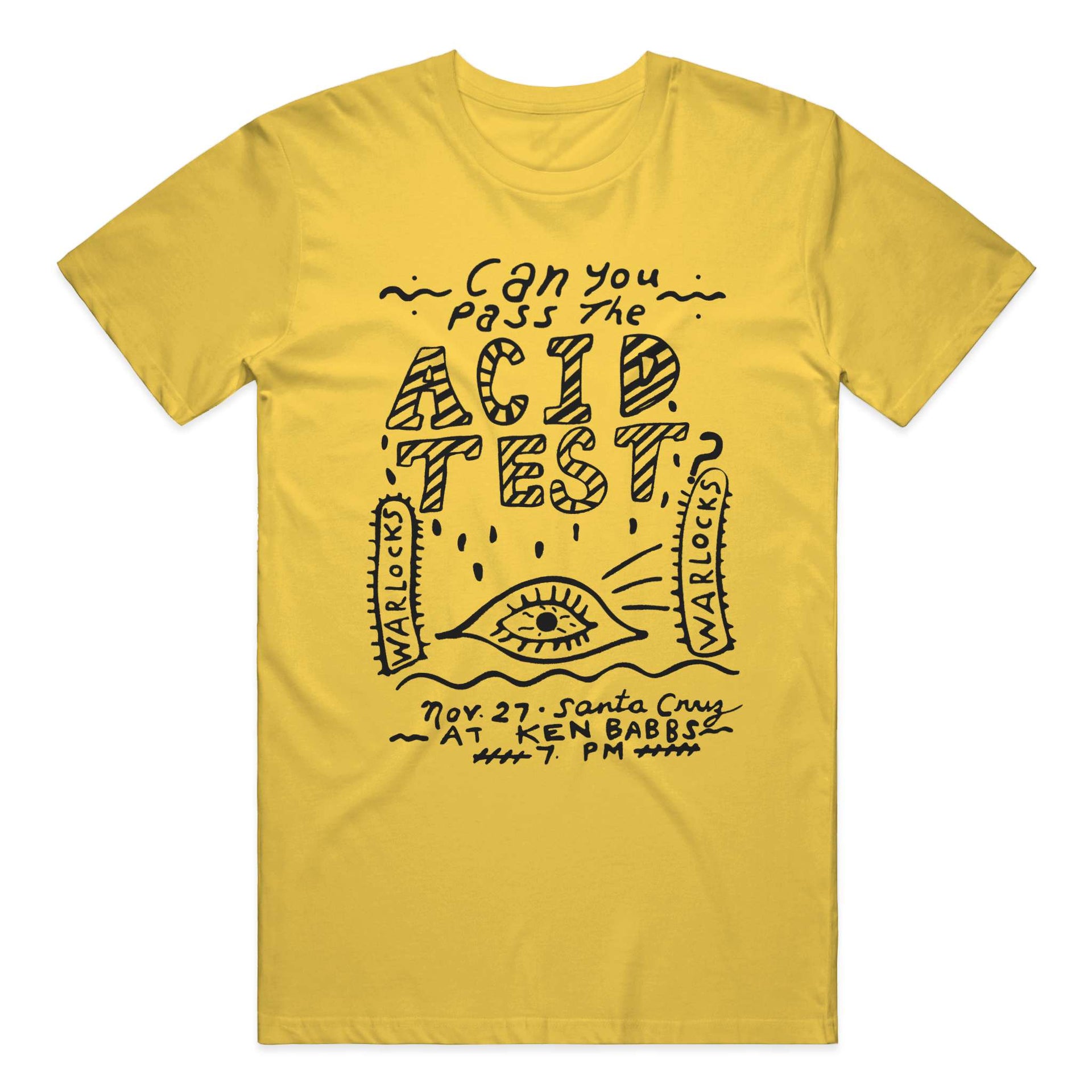 Can You Pass the Acid Test? Throwback Flyer T-Shirt [NEW]