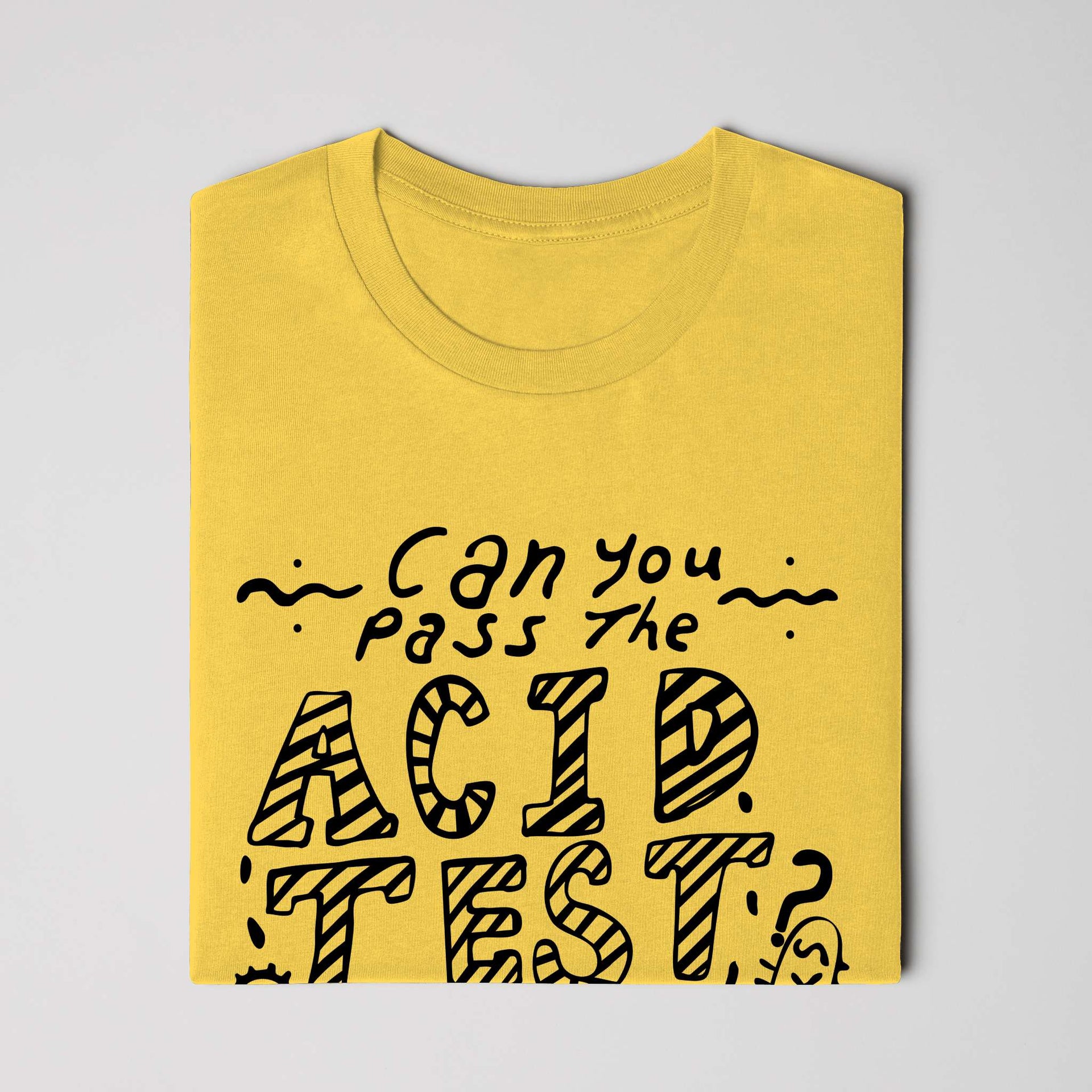Can You Pass the Acid Test? Throwback Flyer T-Shirt [NEW]