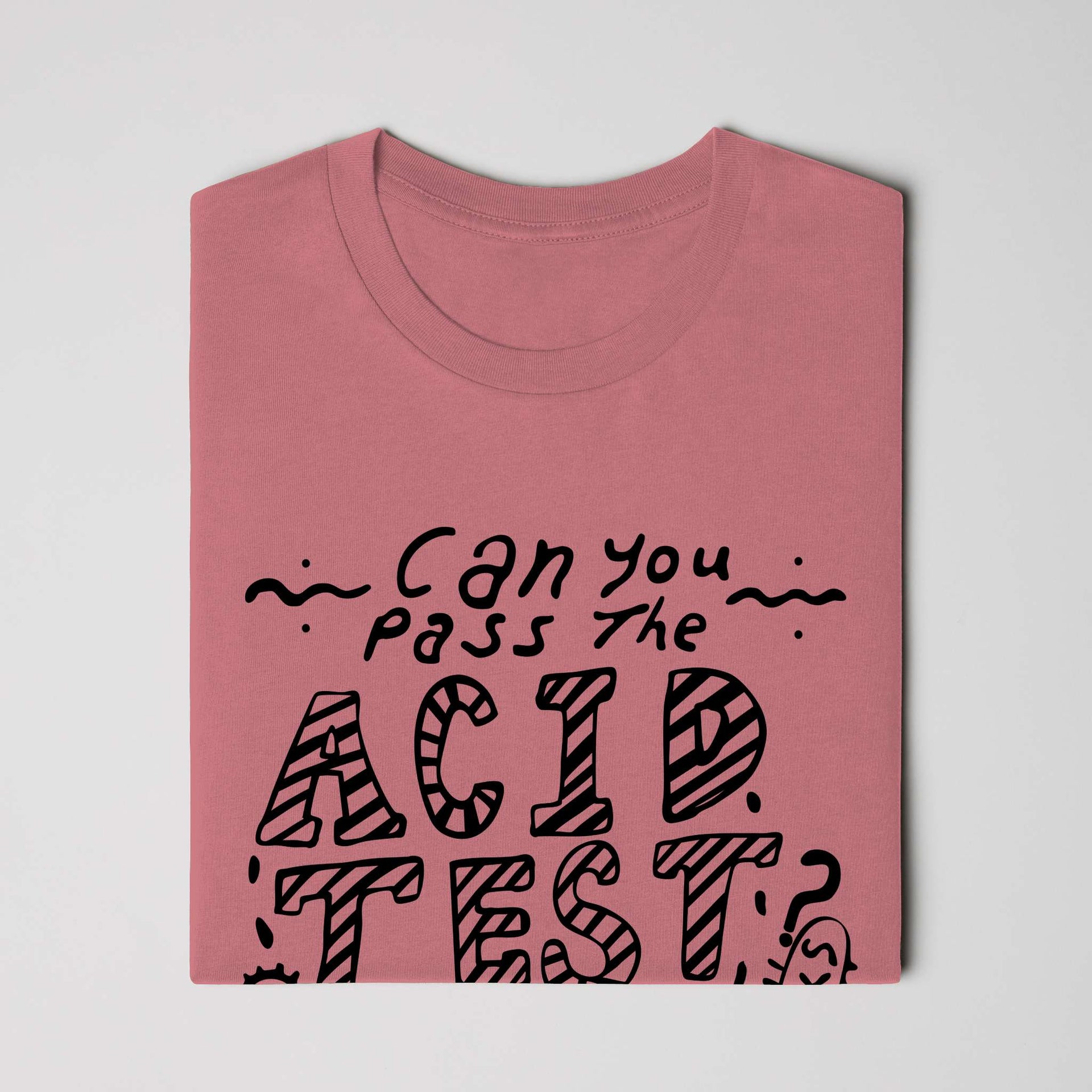 Can You Pass the Acid Test? Throwback Flyer T-Shirt [NEW]