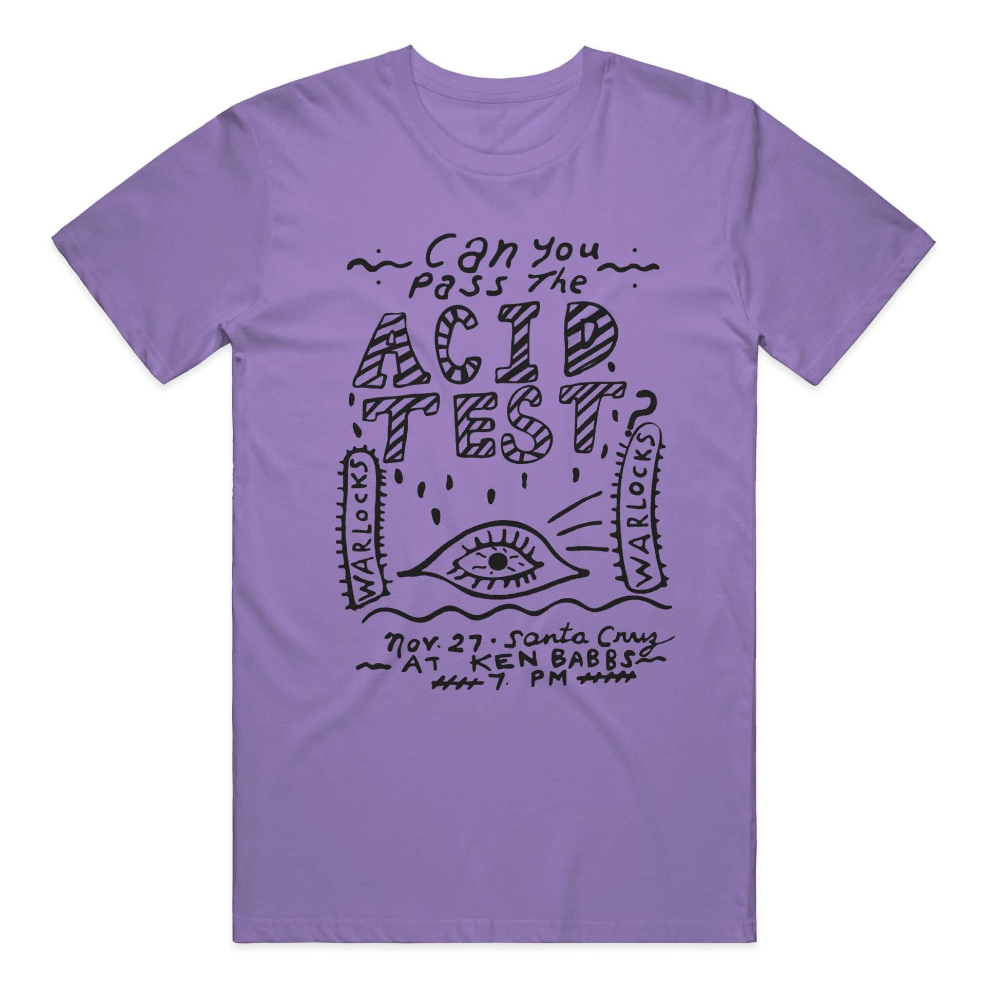 Can You Pass the Acid Test? Throwback Flyer T-Shirt [NEW]