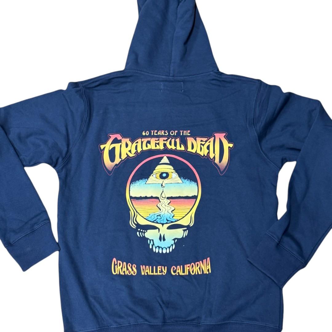 60 Years Of The Grateful Dead Hoodie by Rick Griffin