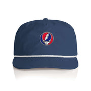 RELIX GD STEALIE EMB PATCH 256 NAVY WHITE
