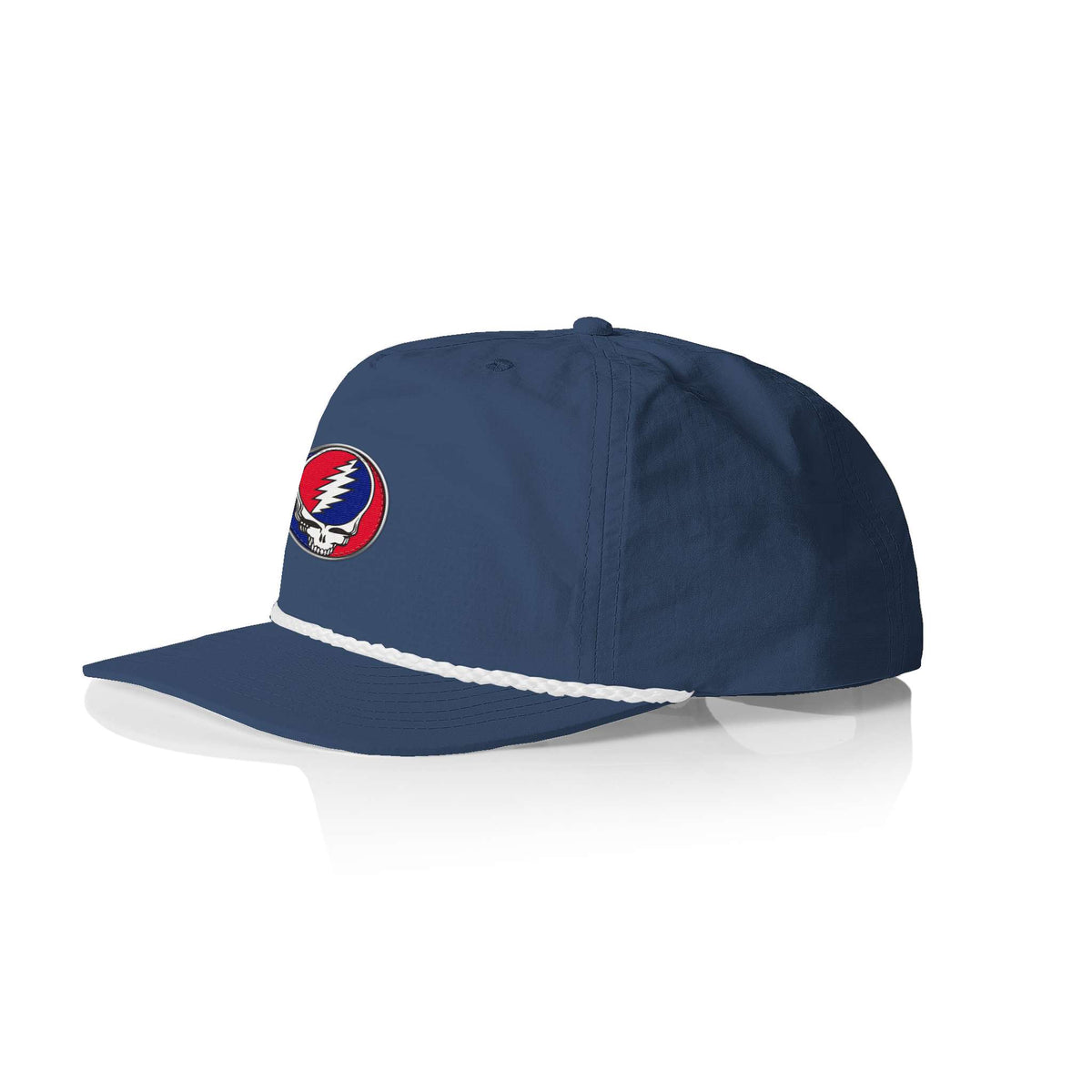 RELIX GD STEALIE EMB PATCH 256 NAVY WHITE