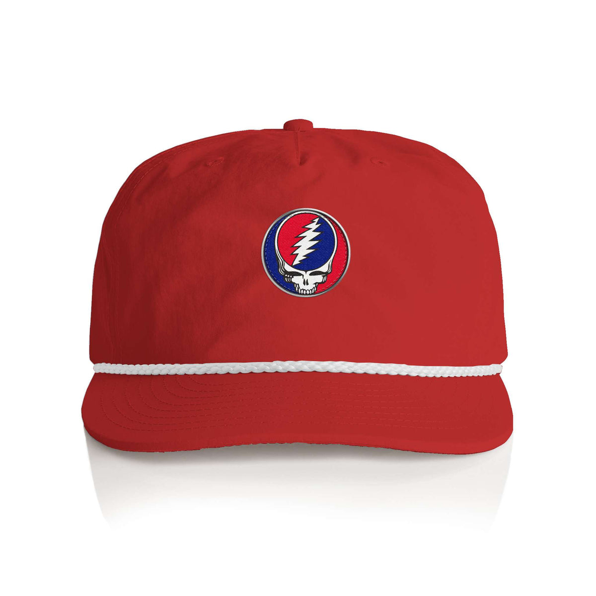 RELIX GD STEALIE EMB PATCH 256 RED