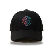 Triple Nested Stealie Foam Trucker Hat in Black — Officially licensed Grateful Dead Hat from Relix