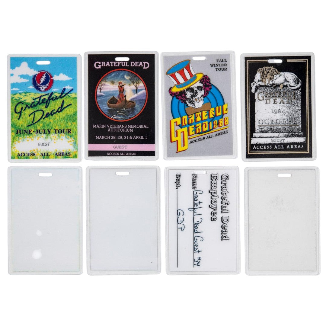 Grateful Dead All Access Passes (1984-1988) from Robbie Taylor