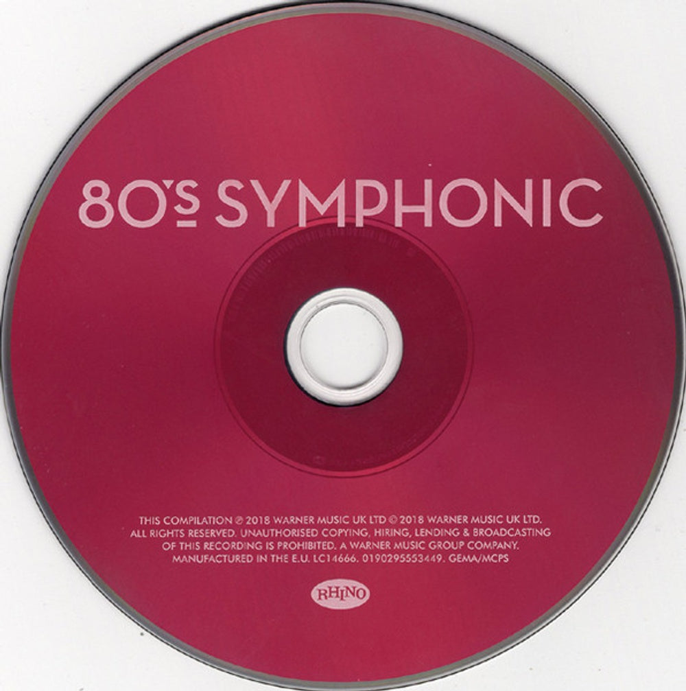 80s Symphonic - 80s Originals Combined With New Orchestral Arrangements (CD)