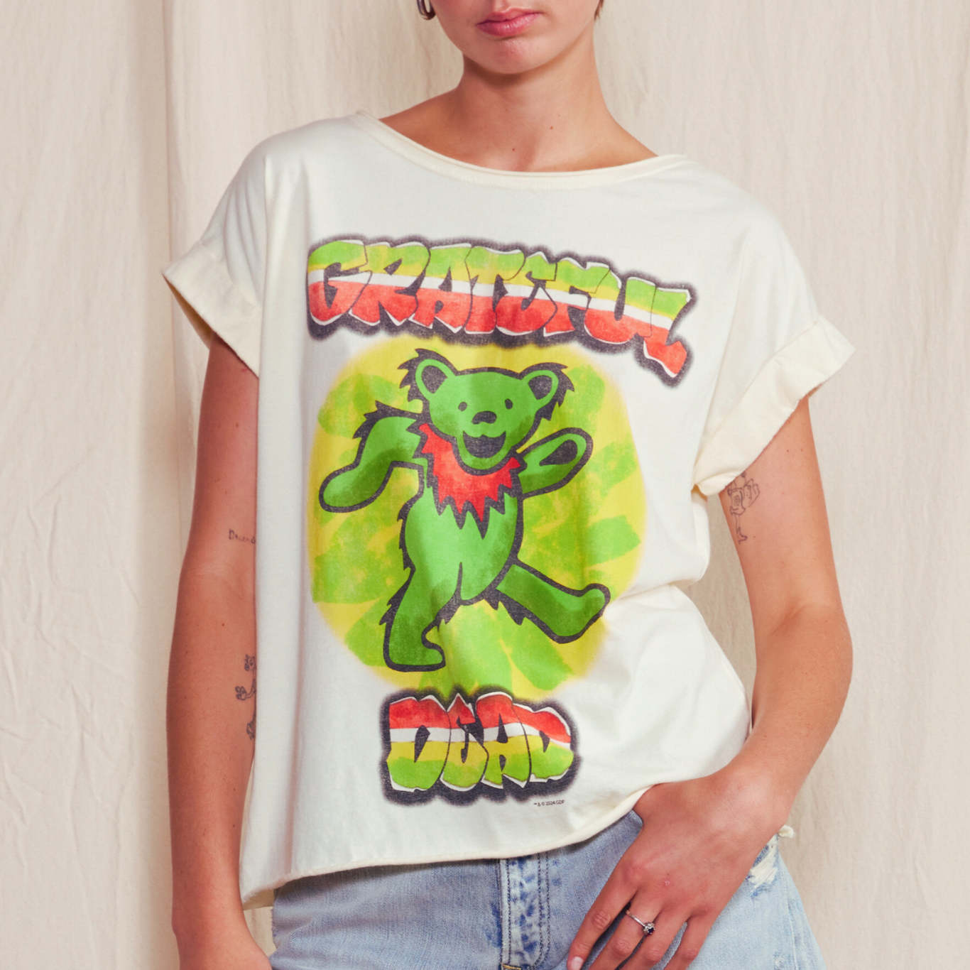 Grateful Dead Marching Bear T-Shirt