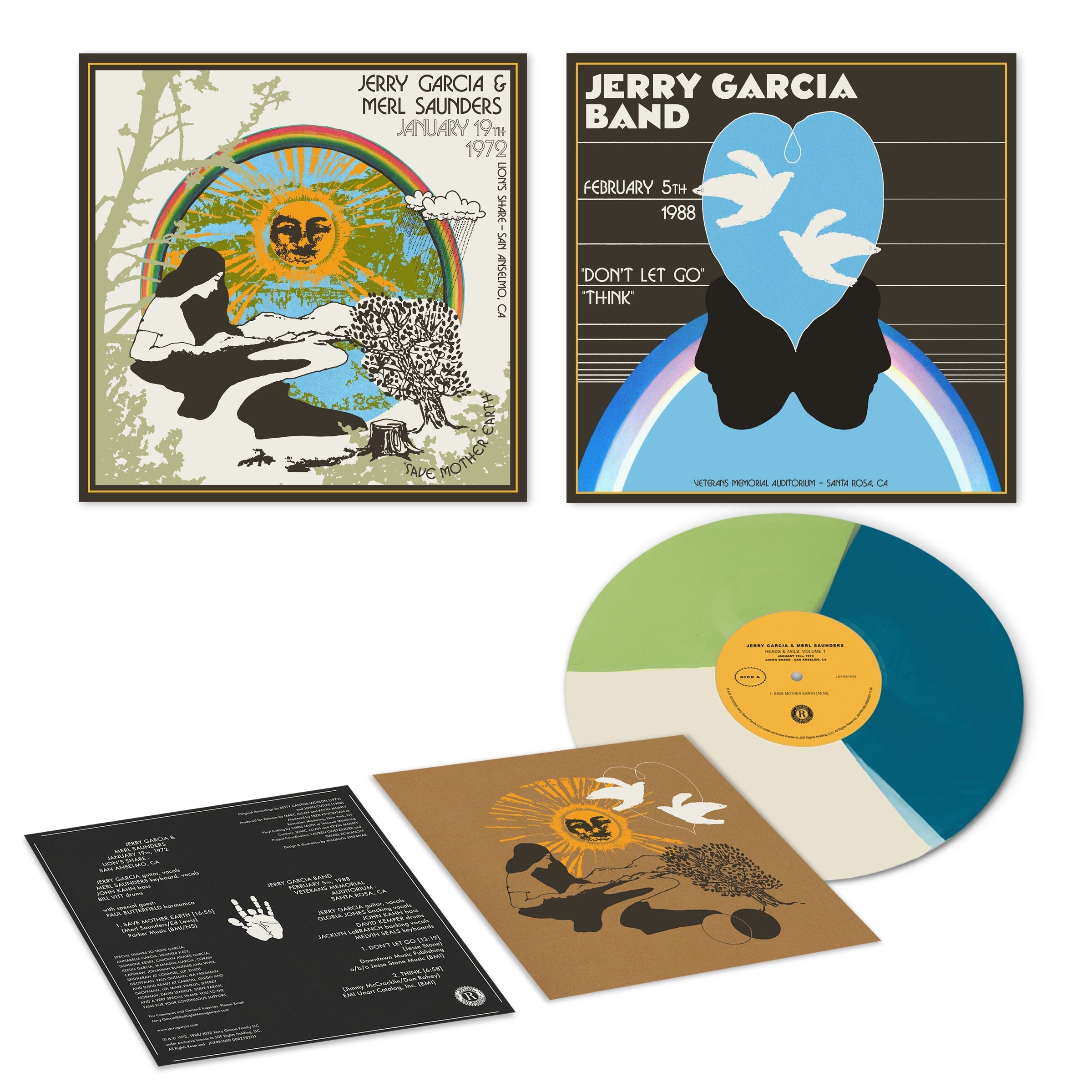 ■高音質USオリジナル盤■MERL SAUNDERS / JERRY GARCI Jerry Garcia & Merl Saunders - GarciaLive Volume 15: 05/21