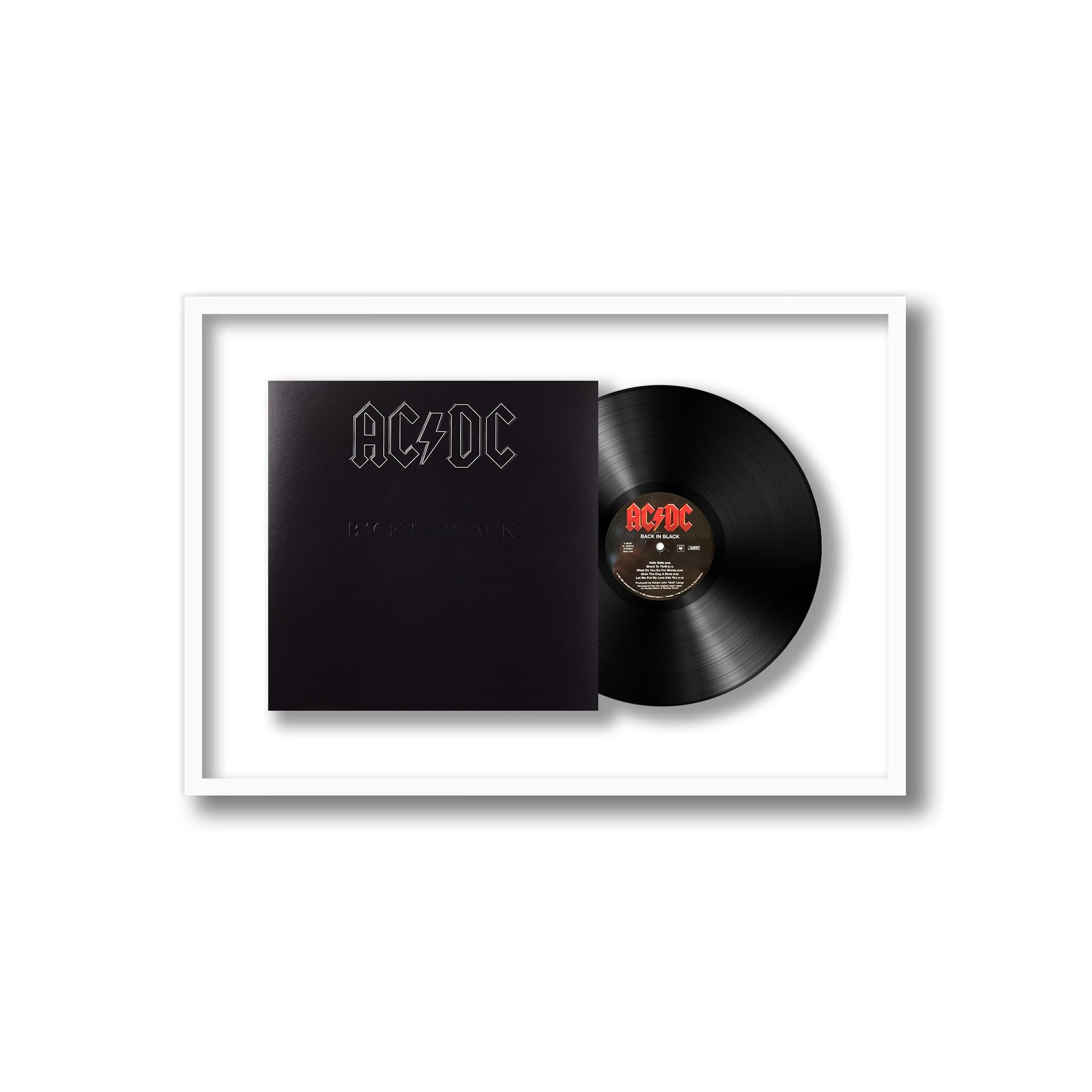 AC/DC - Back In Black (Framed Vinyl)