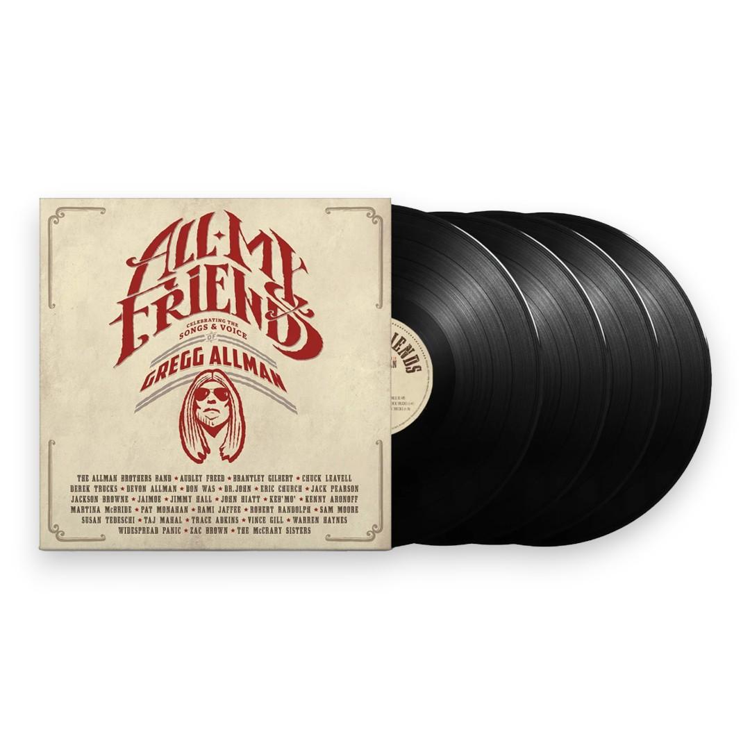 All My Friends: Celebrating the Songs & Voice of Gregg Allman (4-LP Vinyl)