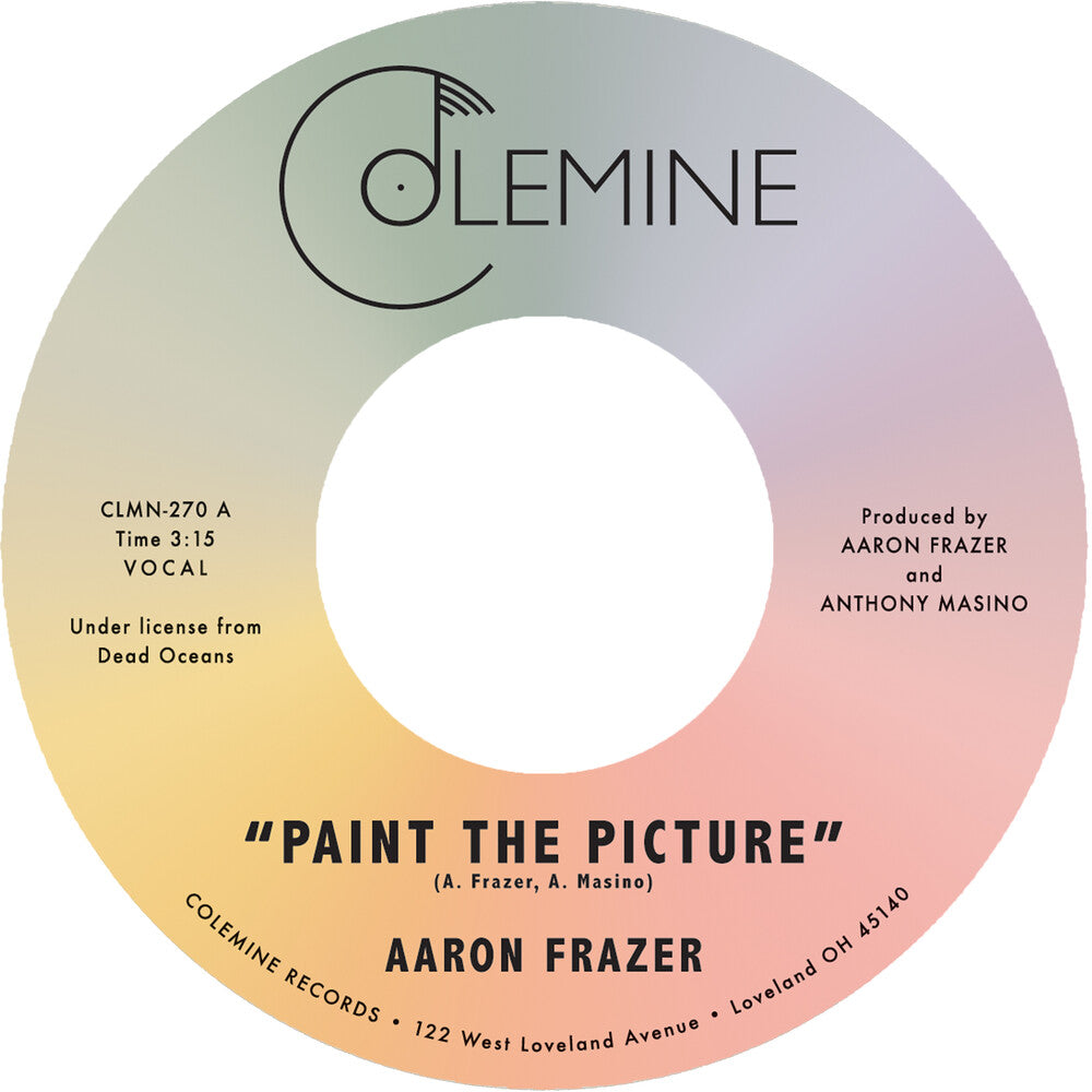 Aaron Frazer – Paint The Picture / Back Into The World (7" Vinyl)