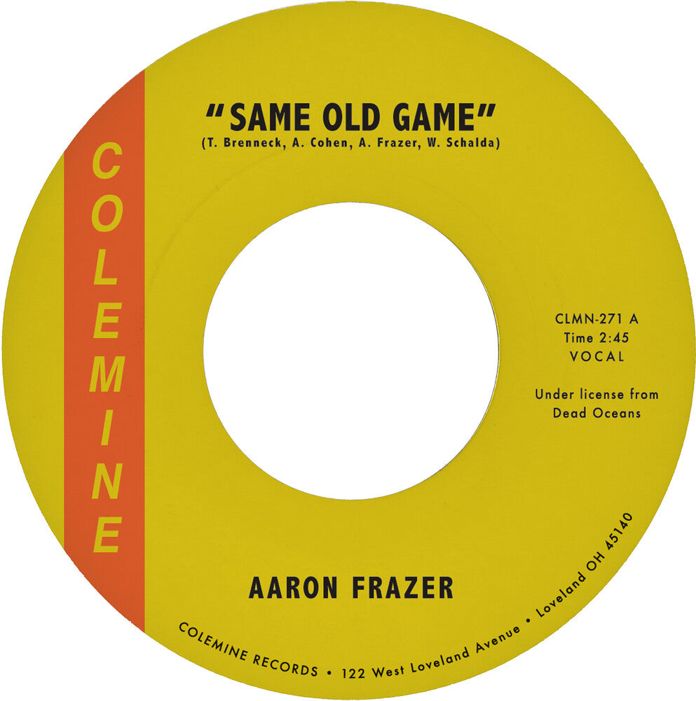 Aaron Frazer – Same Old Game / Let Your Love Grow (7" Vinyl)