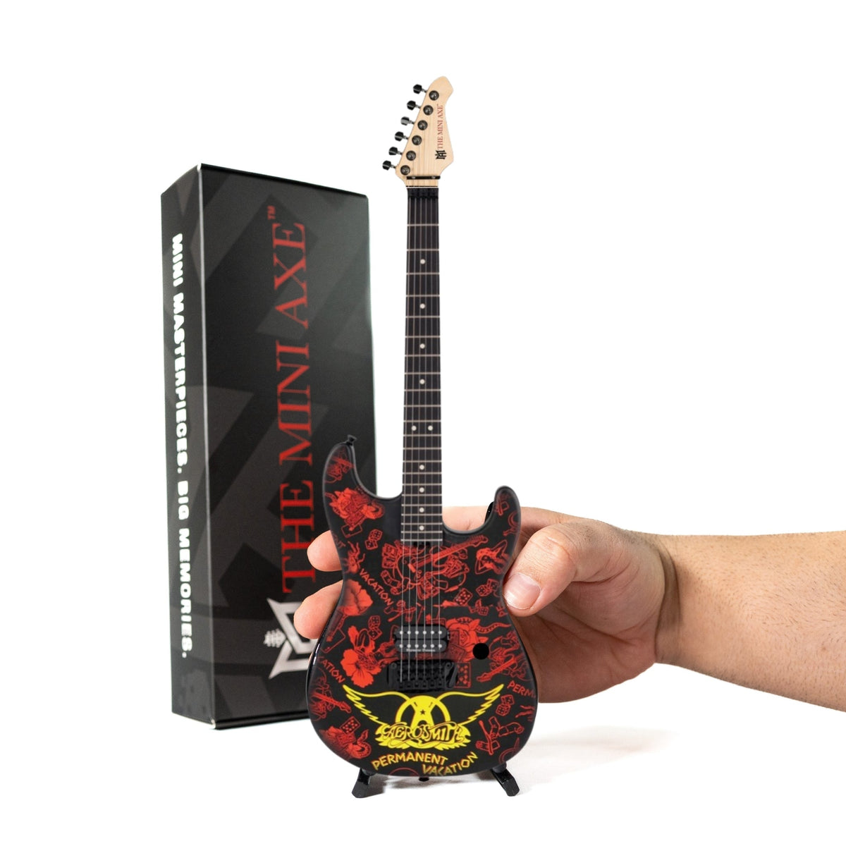 Aerosmith "Permanent Vacation" Mini Guitar